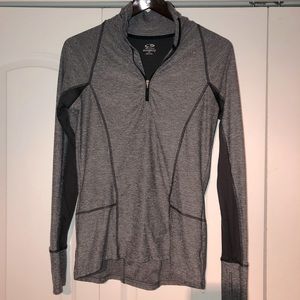 Champion long sleeve dri fit half zip